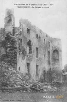 Château en ruines (Haraucourt)